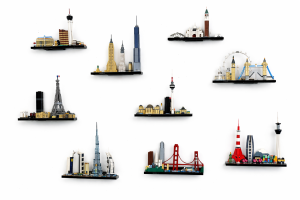 Suportes de parede para LEGO Architecture (cada unidade)