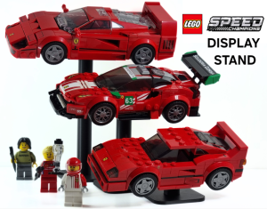 Expositor Modular para LEGO Speed Champions – 3 Níveis