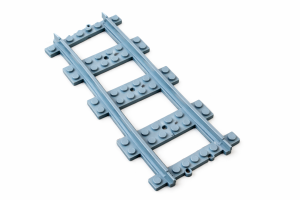 Reta em S de Trilhos Compatível LEGO