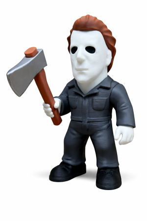 Michael Myers / Slasher Mascara Branca – Versão Estilizada (12cm)