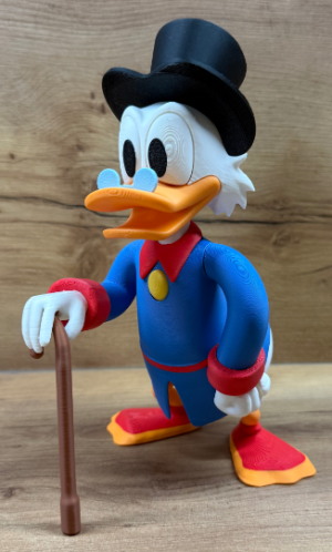 Tio Patinhas – Versão Estilizada (17,5cm)