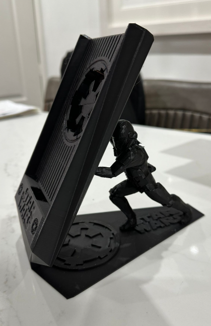 Suporte Decorativo para Celular – Soldado Imperial (Star Wars)