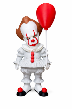 Pennywise – Versão Estilizada (13cm) com Balão