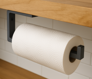 Suporte Suspenso para Papel Toalha – Design Minimalista