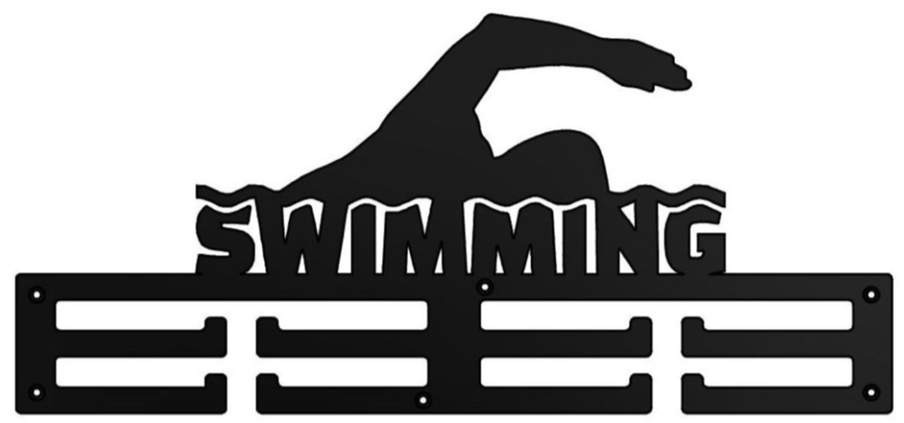 Porta Medalhas Swimming – Natação