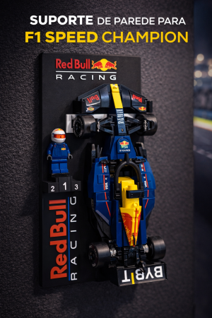 Suporte de Parede para F1 Speed Champion – Expositor Premium 3D