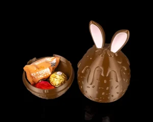 Ovo Coelho Choco Decor – Porta Doces
