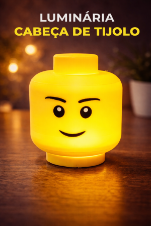 Luminária Brick Head