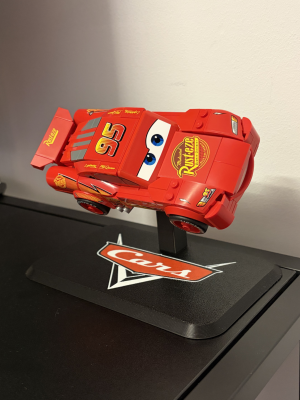 Suporte de Exibição Pixar Cars (77255) Relâmpago McQueen